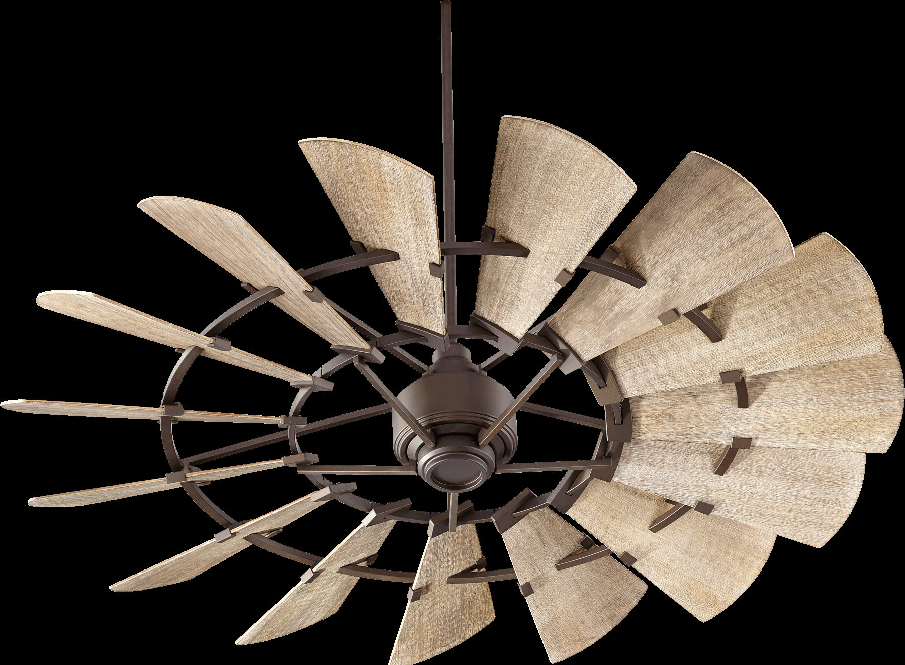 Laurel Foundry Modern Farmhouse Froid 60" Windmill 15 Blade Ceiling Fan